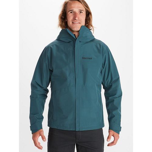 Marmot Minimalist Jackets - Mens Rain Jacket Blue Grey CA1849507 Canada